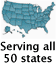 Serving all 50 states